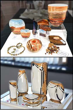 Collections from PAWA exhibition by Heather Tailor and Irena Kopec