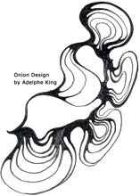 Onion design by Adelphe King