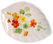 Dish hand painted by Win McGill